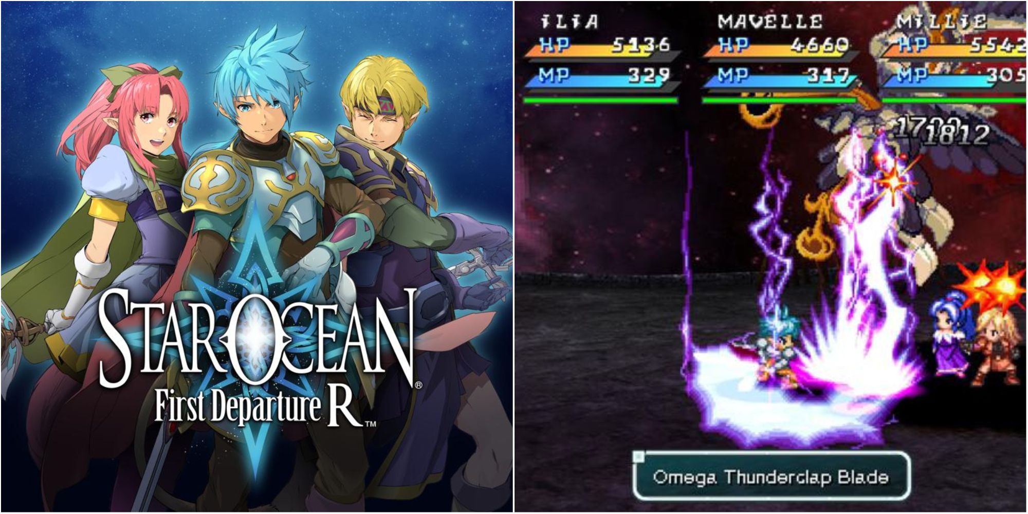 star ocean first departure r cover and gameplay