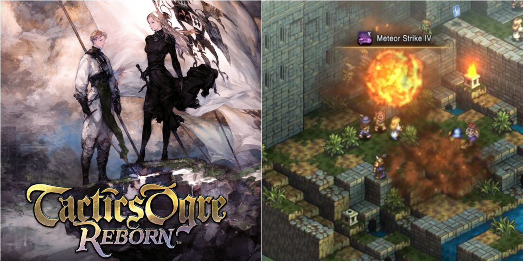 tactics ogre reborn cover and gameplay
