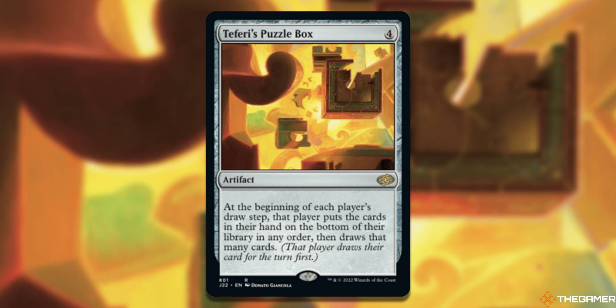 Teferi's Puzzle Box by Donato Giancola - MTG