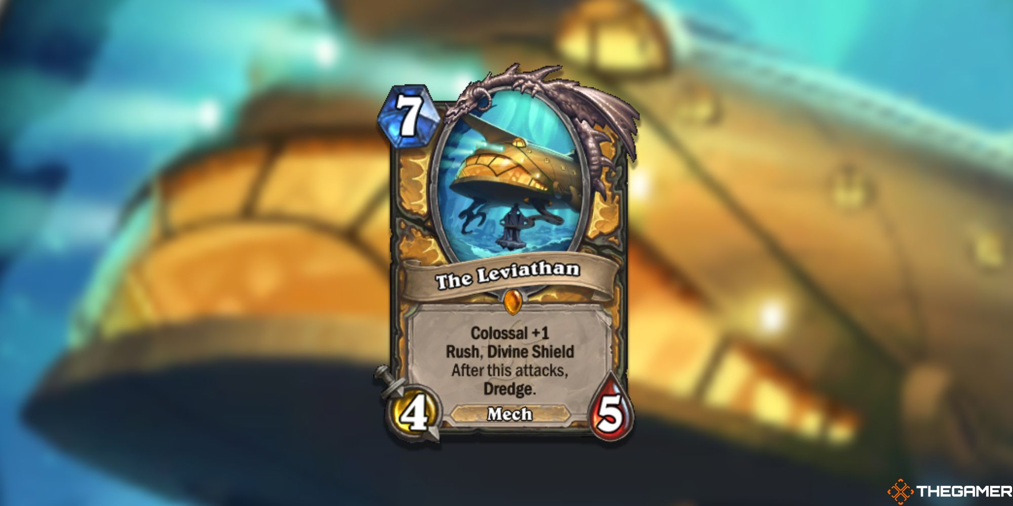 The Leviathan Hearthstone Card
