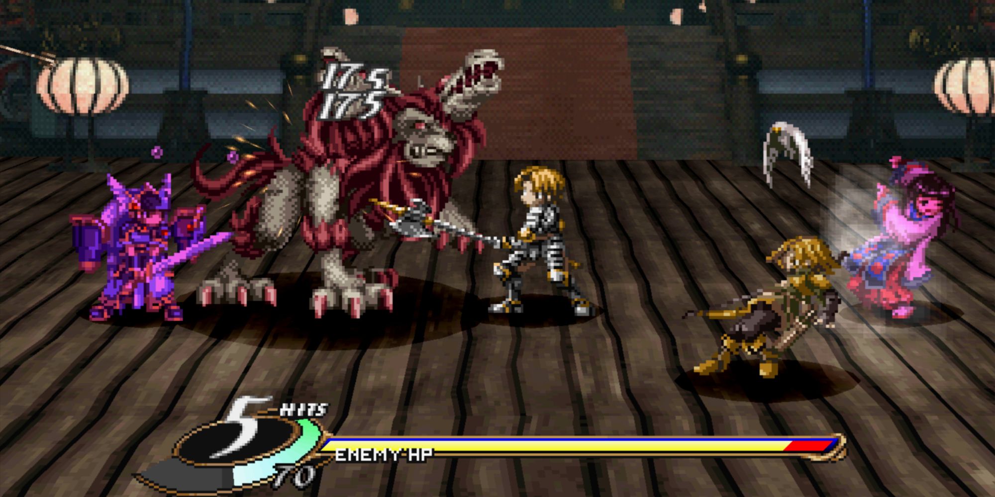 Valkyrie Profile Lenneth - Clockwork Mansion Chimera Battle