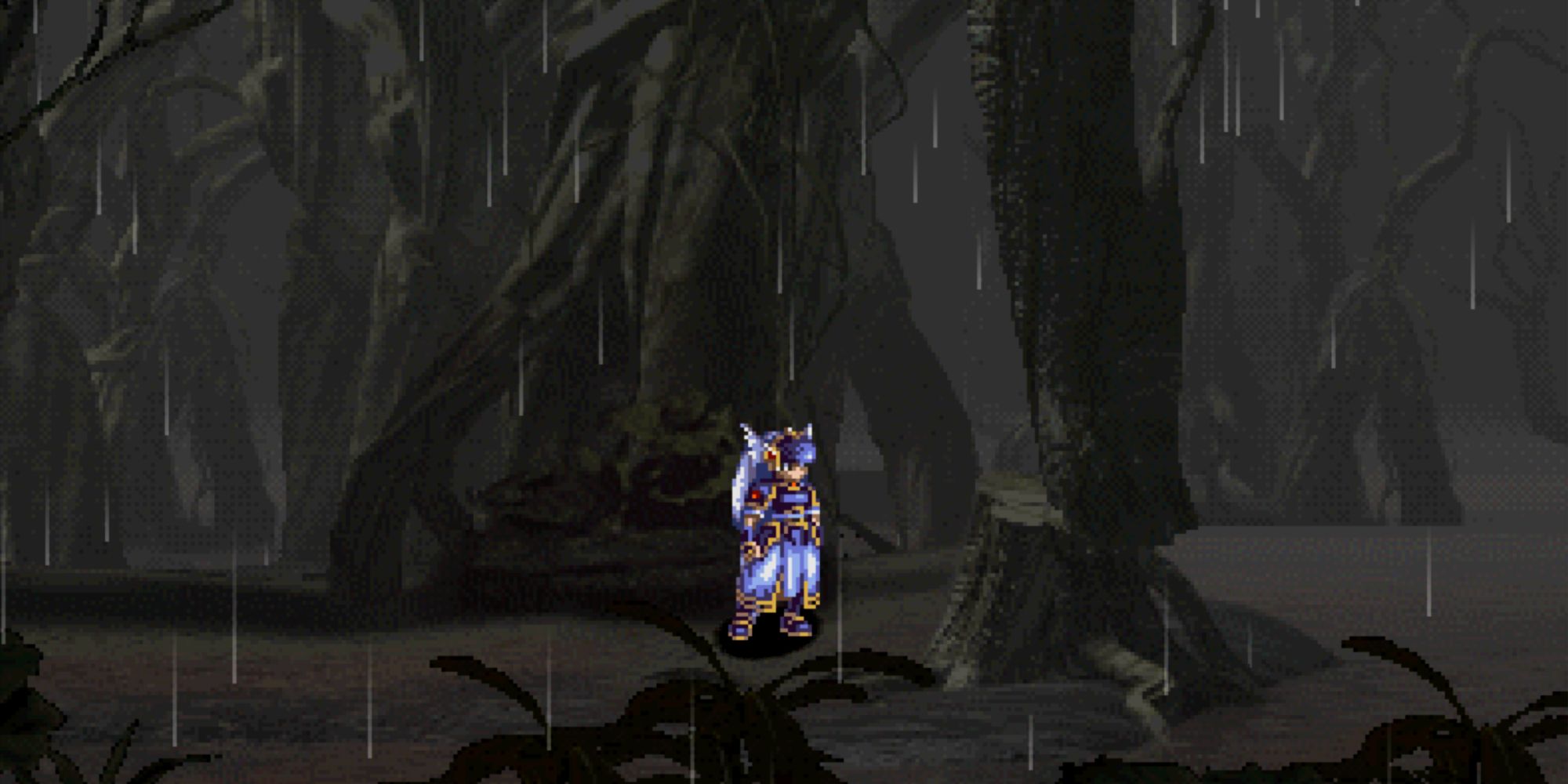 Valkyrie Profile Lenneth - Nethov Swamp Rotted tree