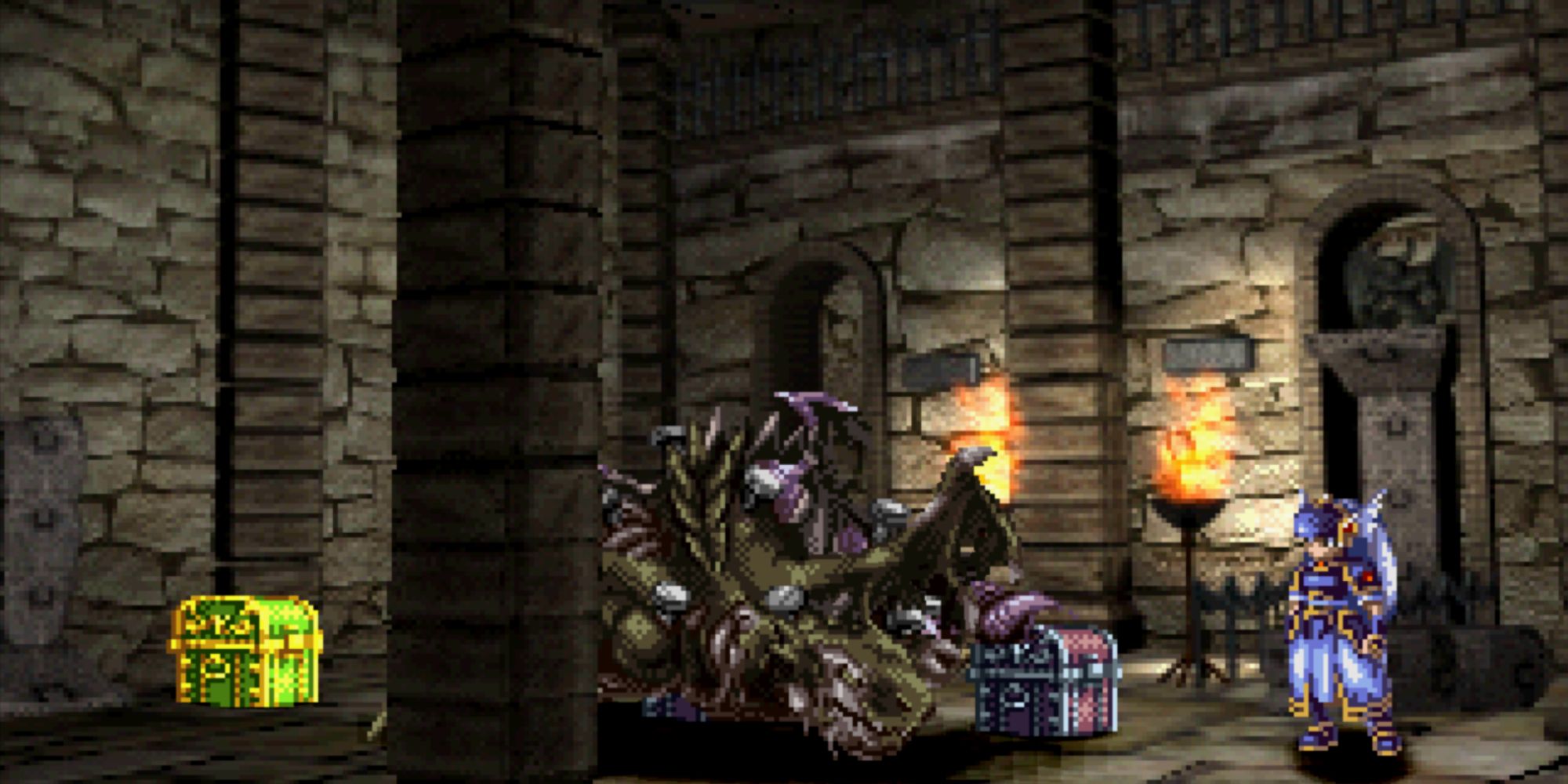 Valkyrie Profile Lenneth - Oddrock Caves Dragon Zombie Chests