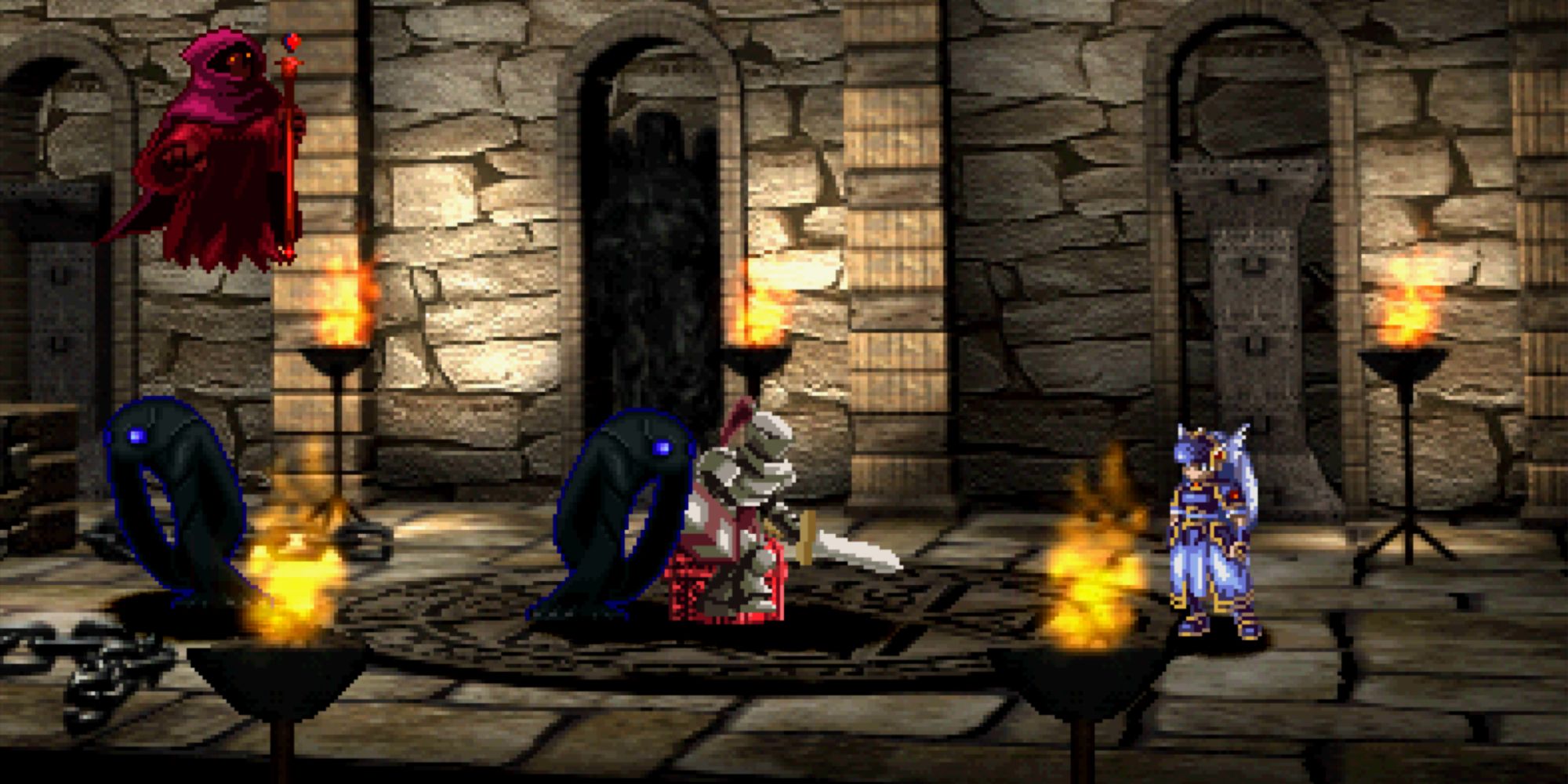 Valkyrie Profile Lenneth - Oddrock Caves Lots of enemies