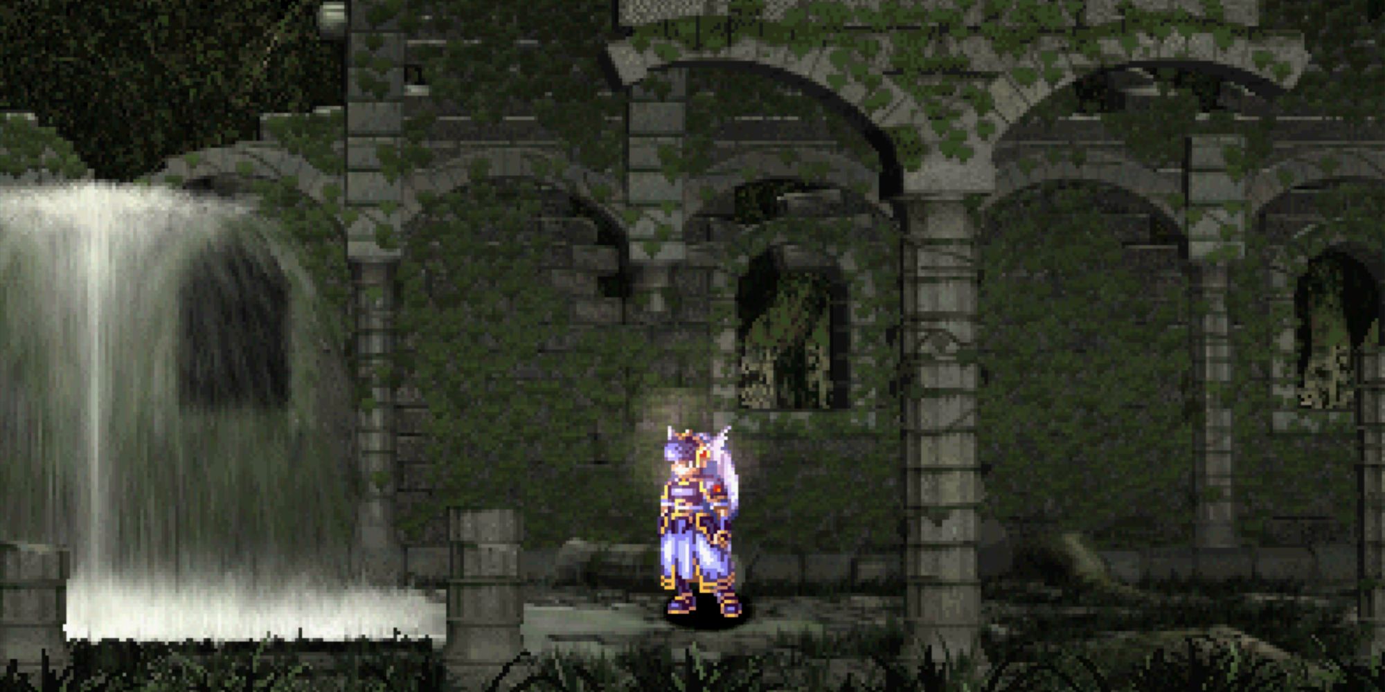 Valkyrie Profile Lenneth - Salerno Academy Fountain