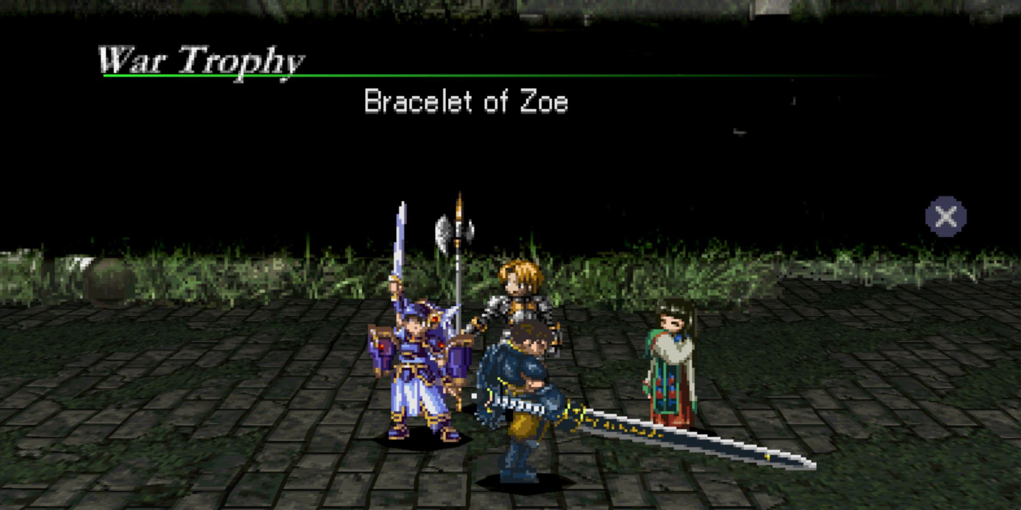 Valkyrie Profile Lenneth - Salerno Academy Harpy drop Bracelet of Zoe