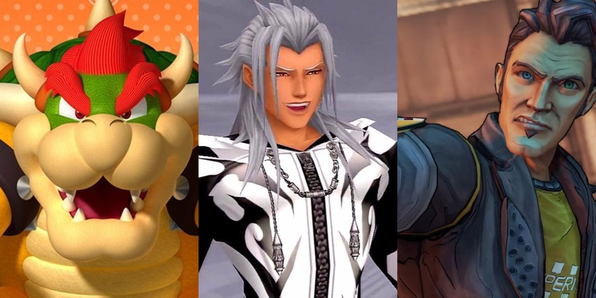 Villains Who Love the Holidays Featured Bowser Xemnas Handsome Jack