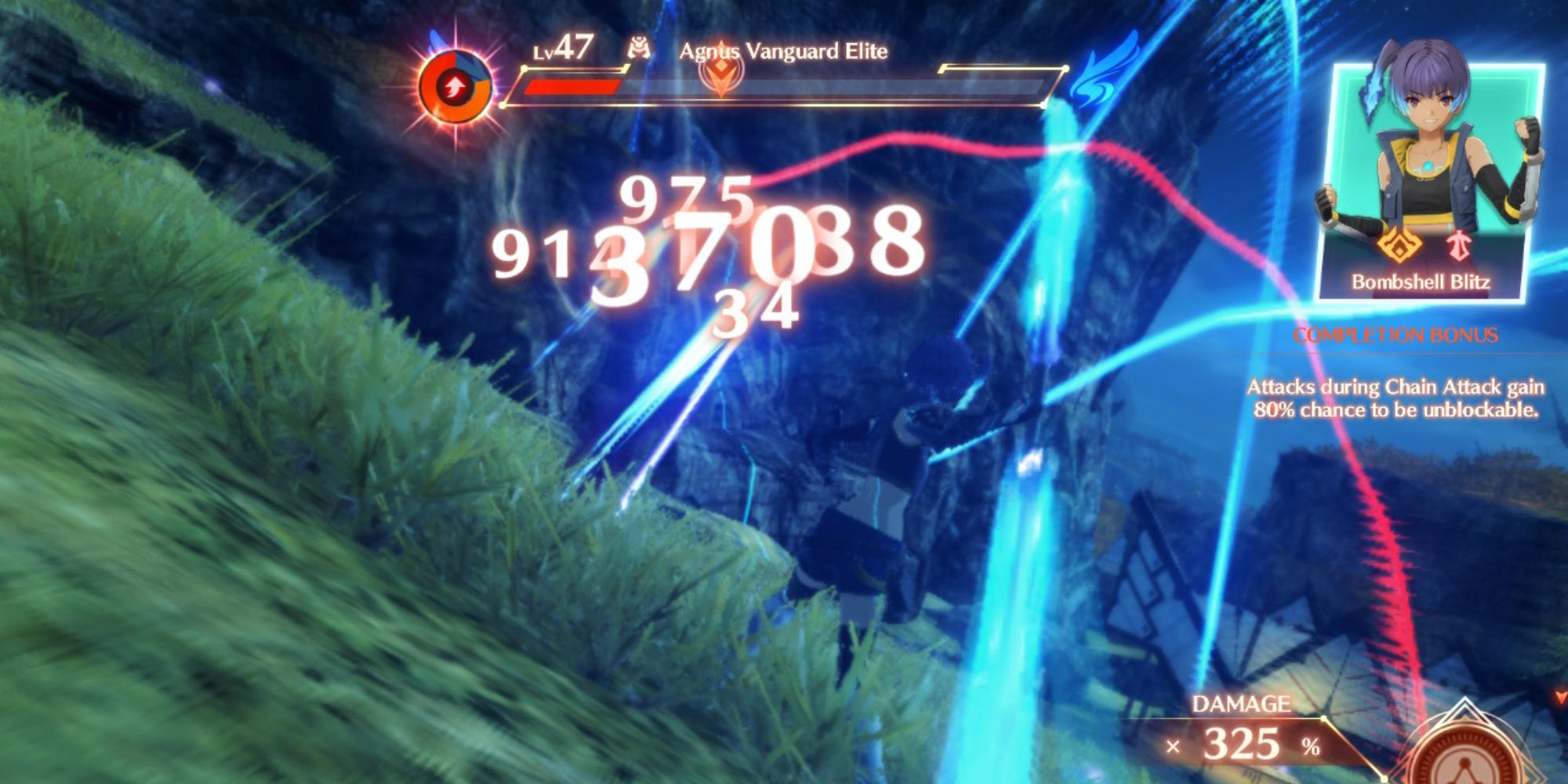 Xenoblade Chronicles 3 Sena using Lone Exile Arts