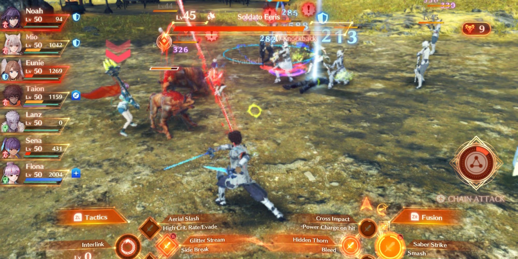Xenoblade Chronicles 3 Taion flash fencer