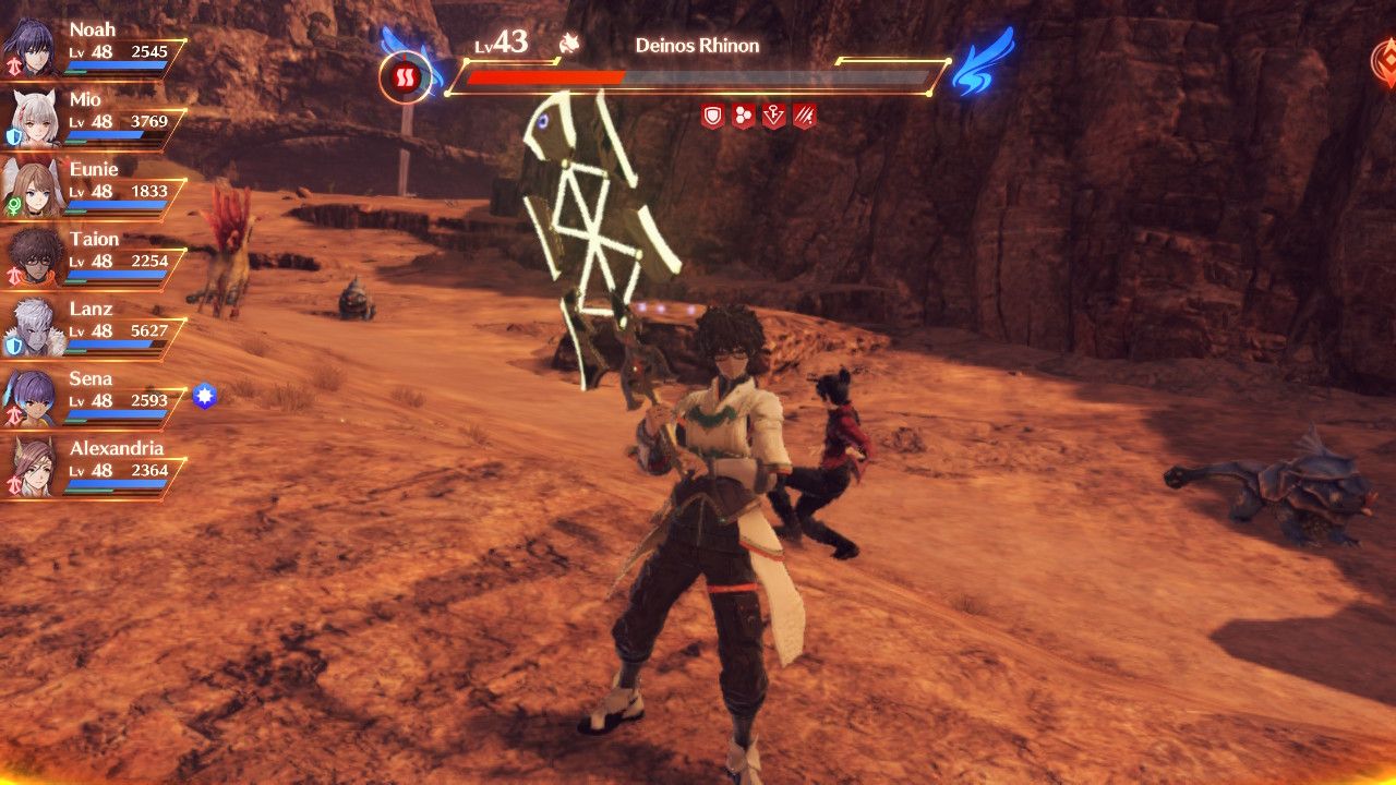 Xenoblade Chronicles 3 Taion as an Incursor using Arts