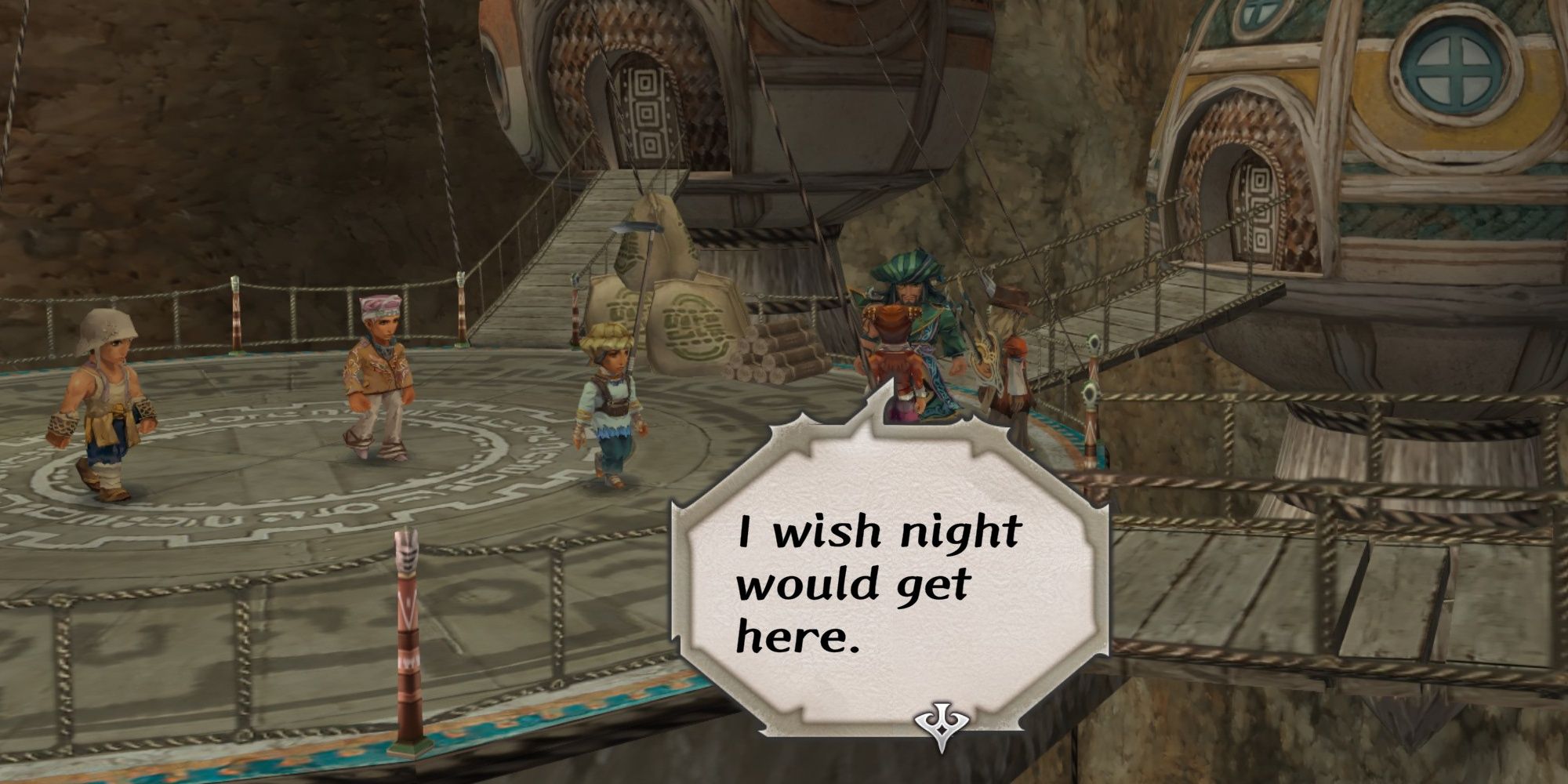 Hawke visiting a town that is yearning for night