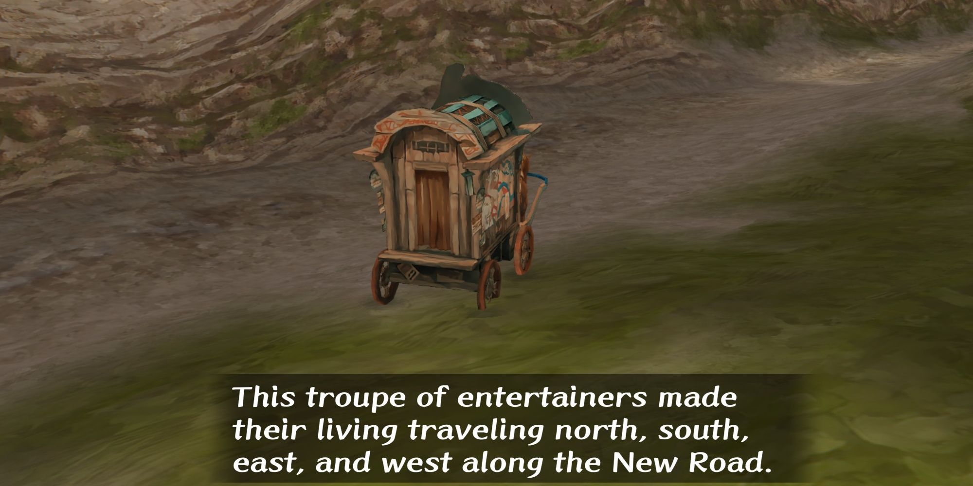 Barbara's Caravan on the road