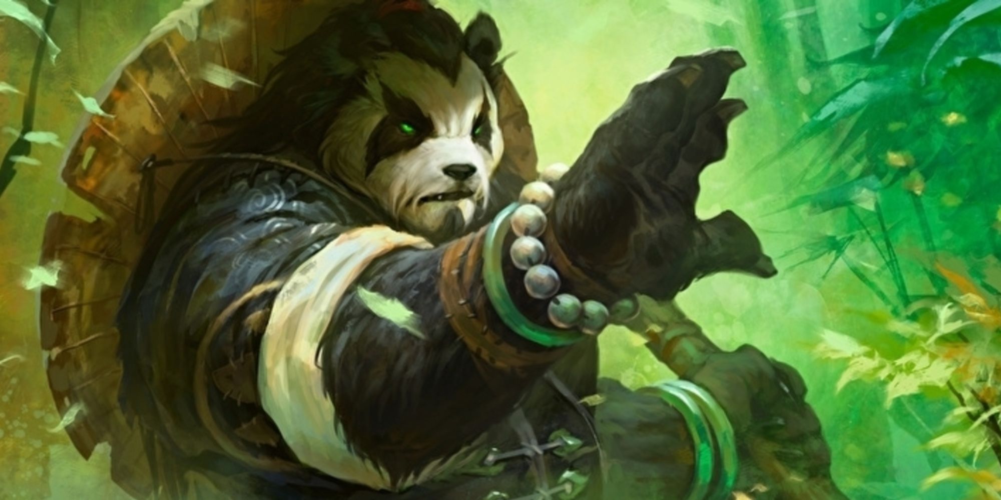 A pandaren from World of Warcraft
