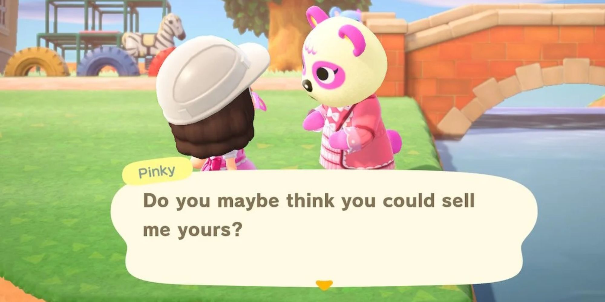 pinky animal crossing
