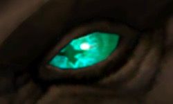 A Crossed Turquoise Eye