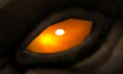 A Glowing Orange Eye