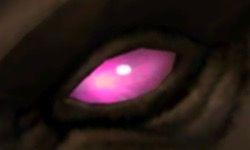 A Glowing Pink Eye