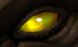 A Glowing Yellow Eye