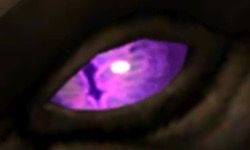 A Slit Lilac Eye