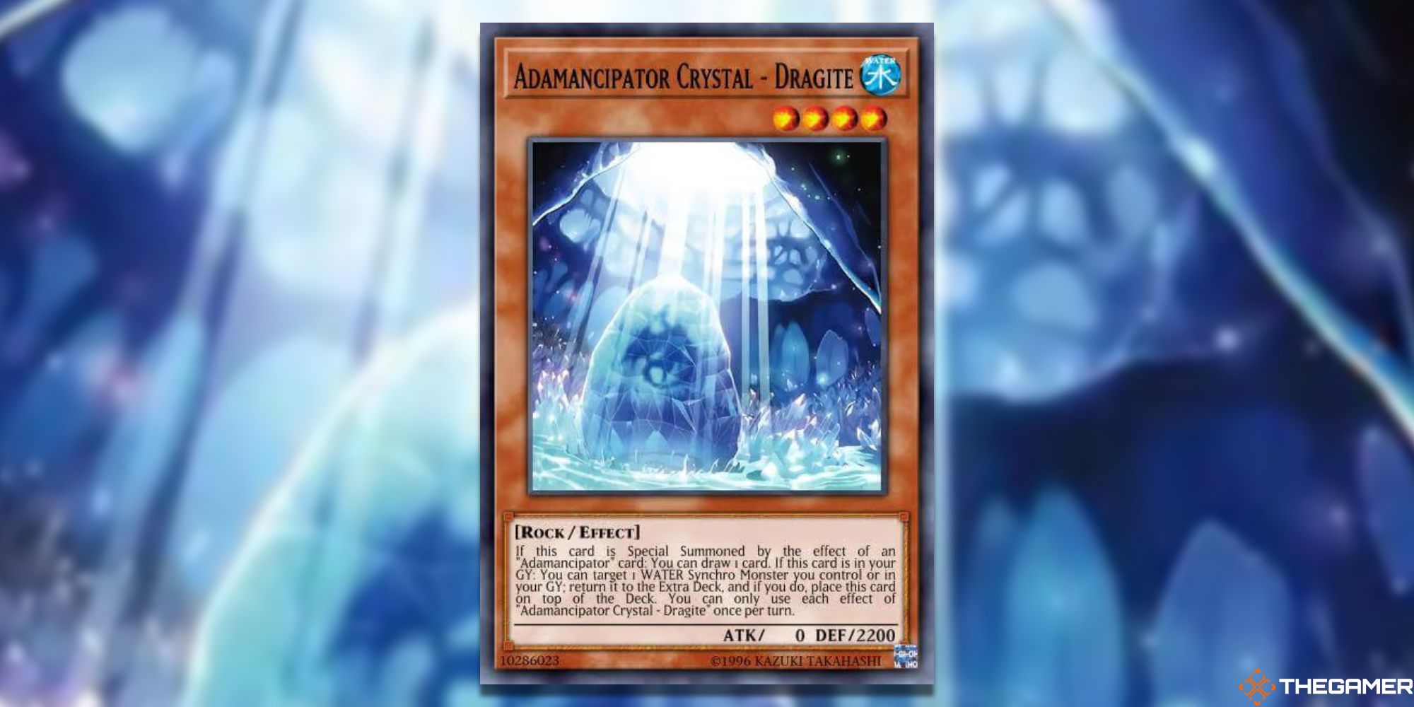 An image of Adamancipator Crystal - Dragite's card art