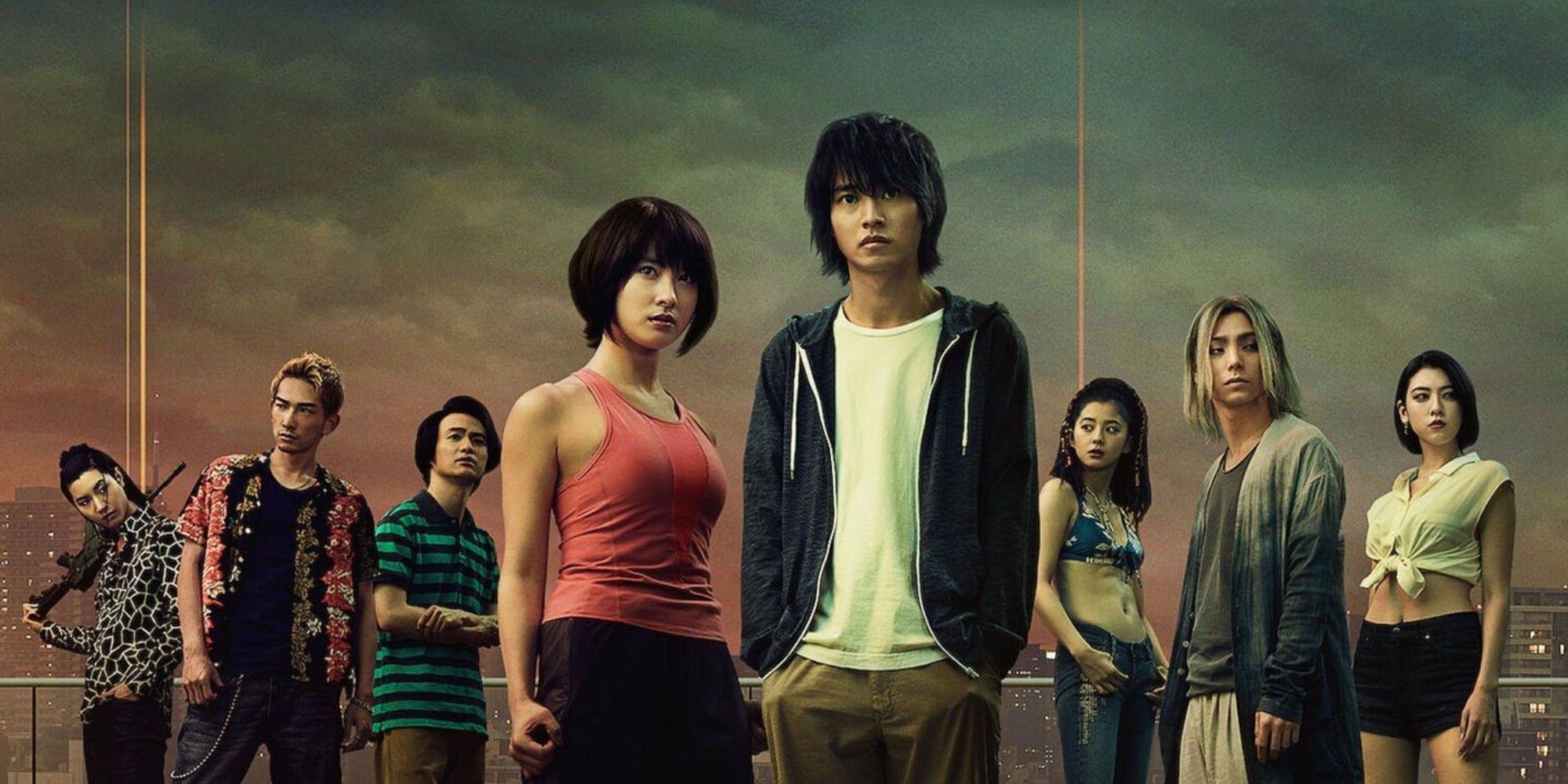 Alice In Borderland - Poster Of The Main Cast