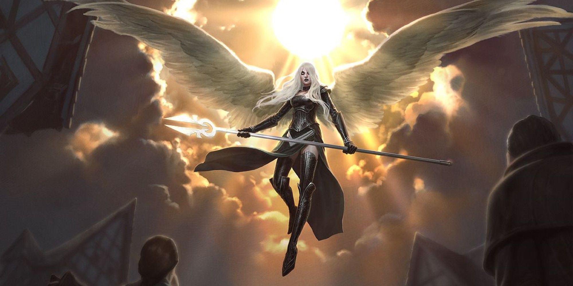 Key Art for the expansion Avacyn Restored from Magic: The Gathering.
