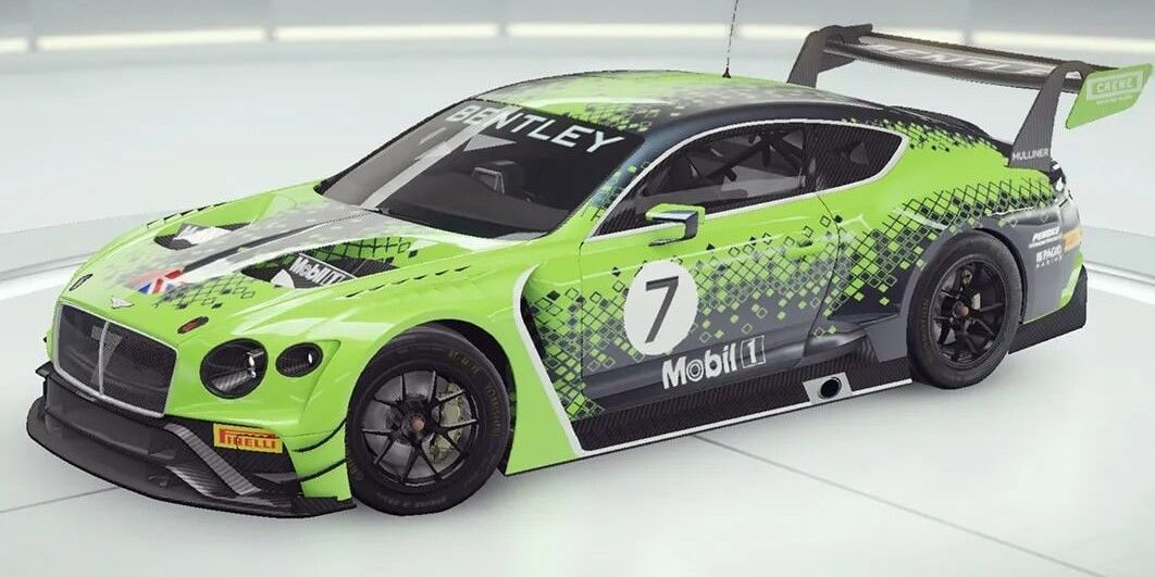 Bentley Continental GT3 Asphalt 9 in selection menu
