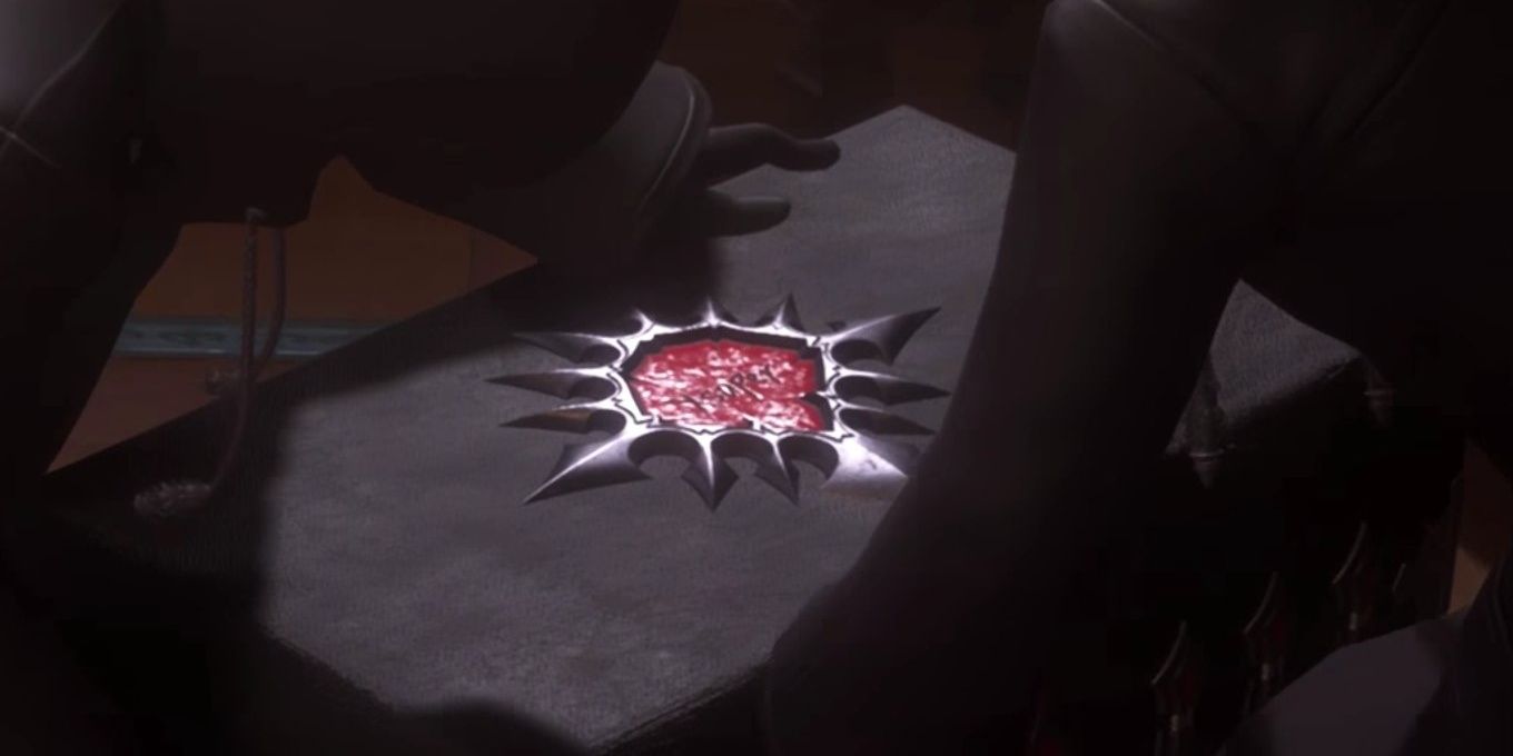 master of masters showing Luxu the black box