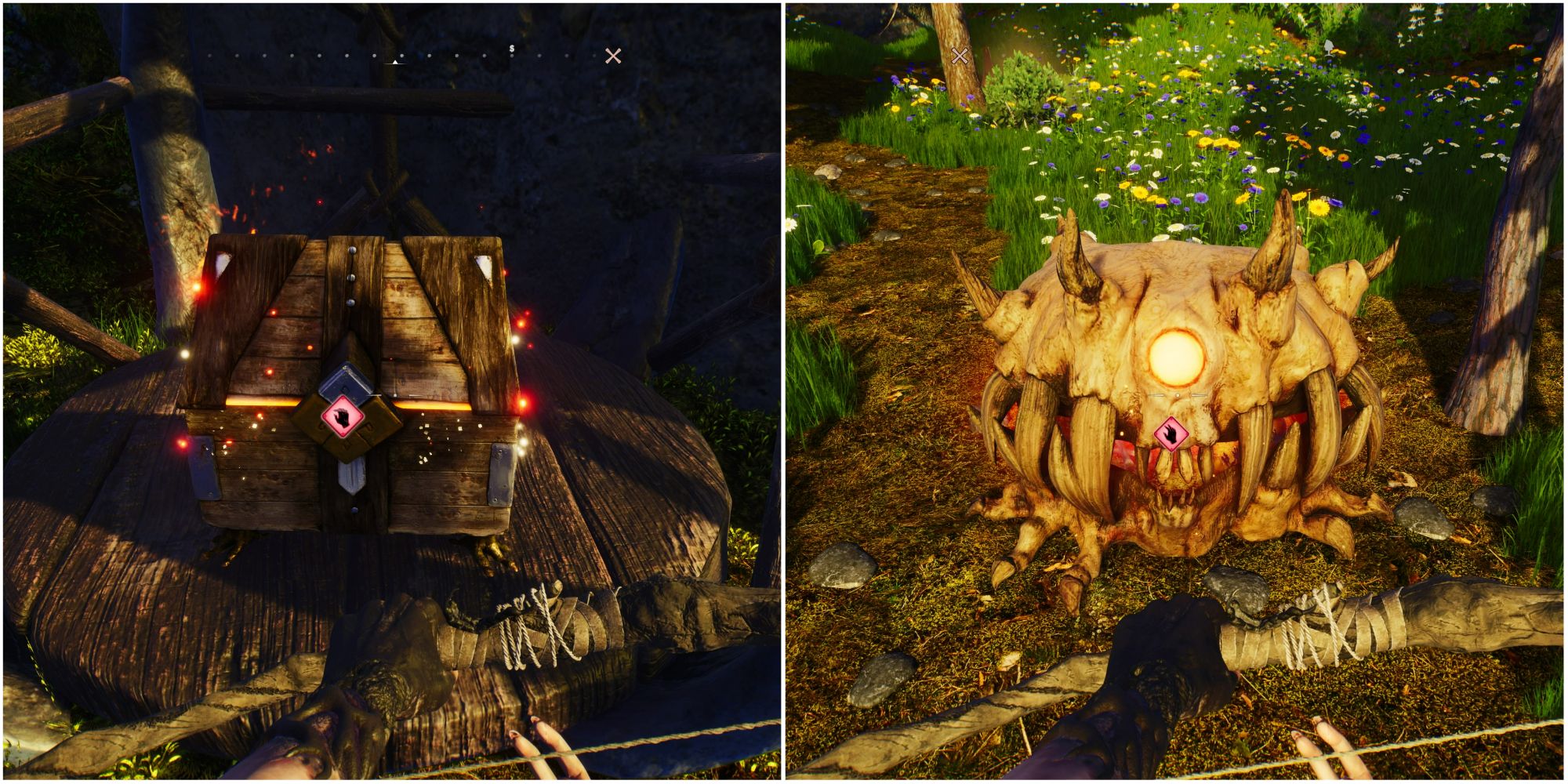 Blacktail Different Chests