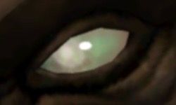 Blind green eye