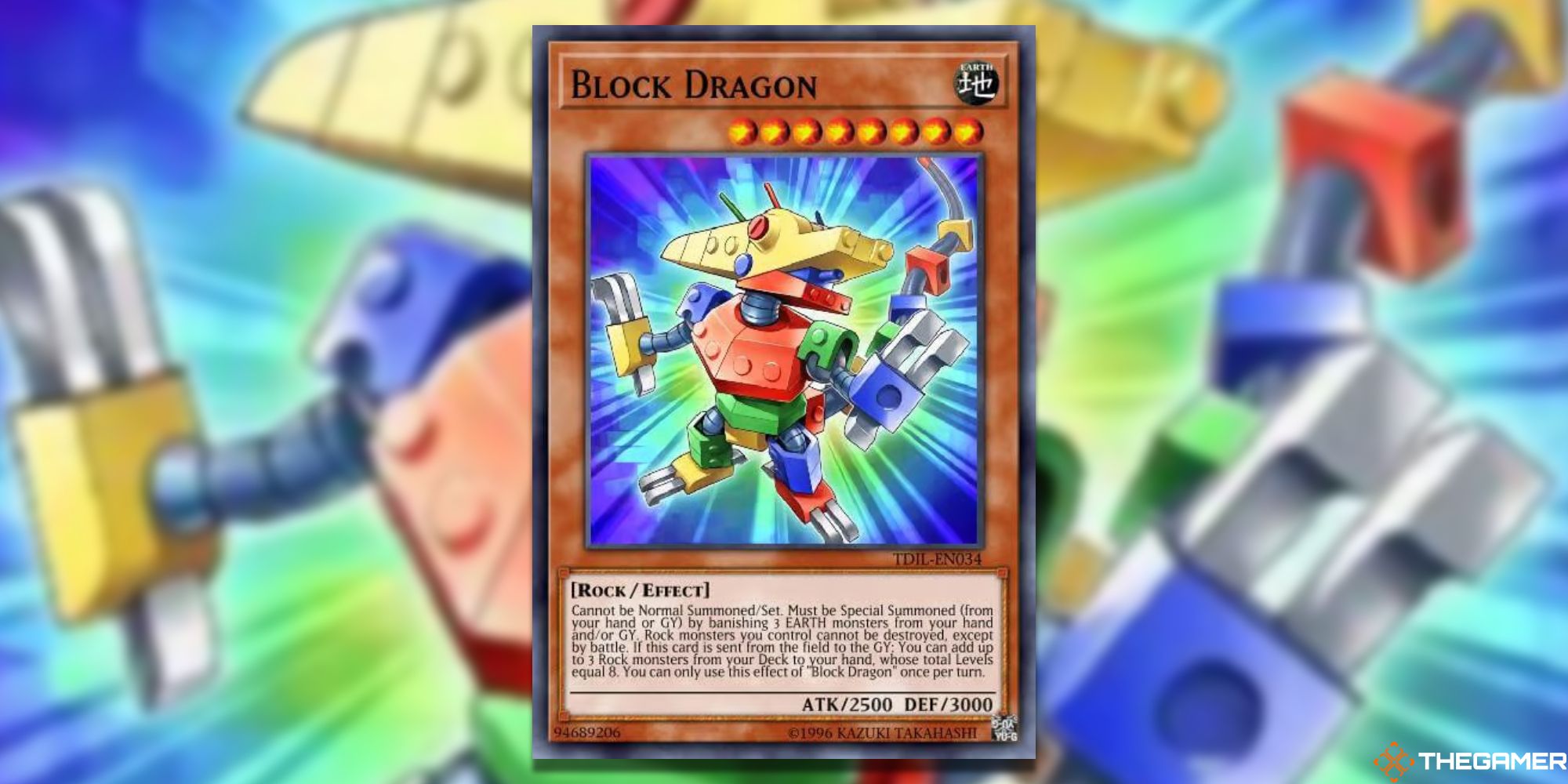 Block Dragon's Card Art