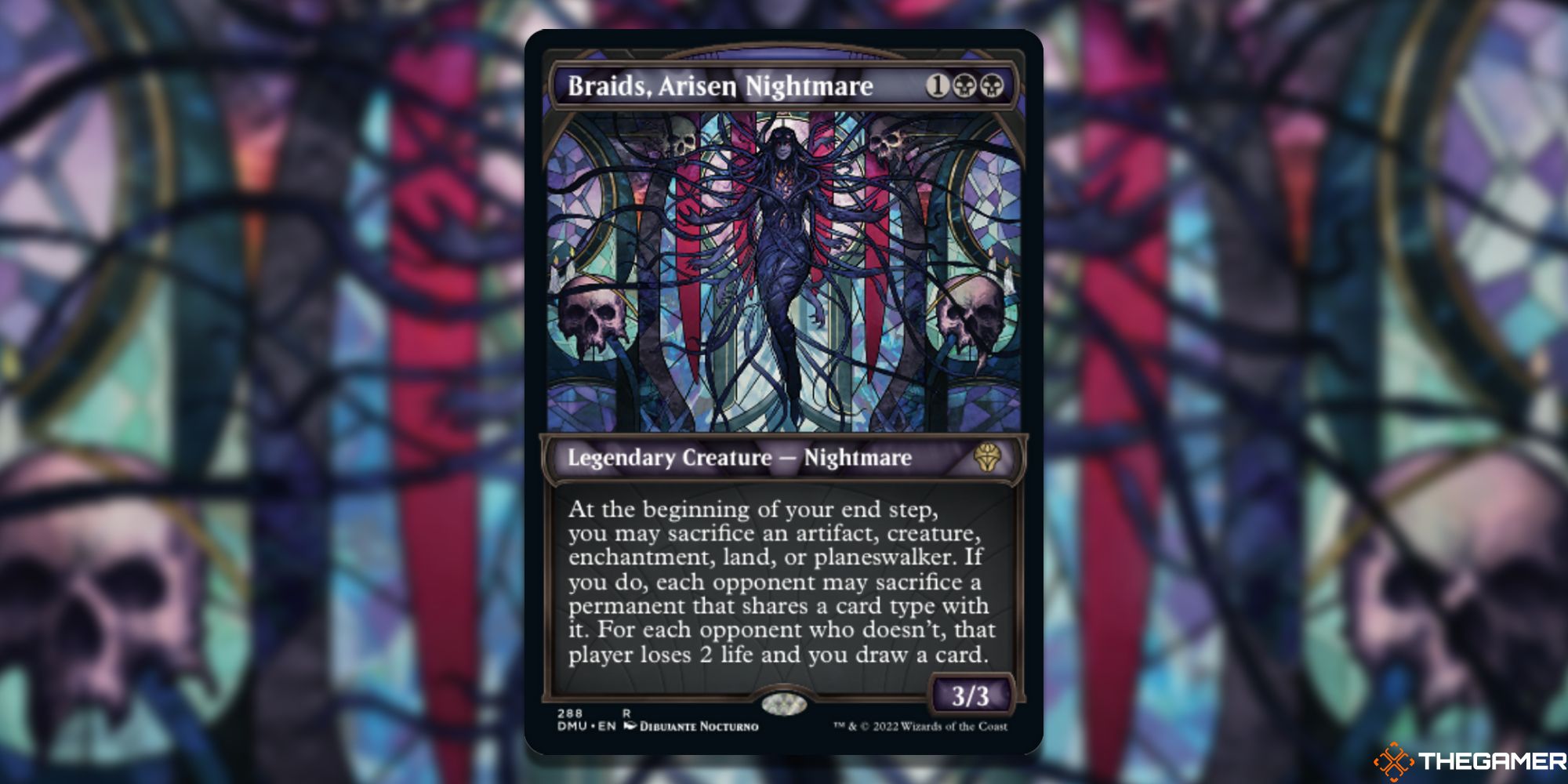 The card Braids, Arisen Nightmare from Magic: The Gathering.