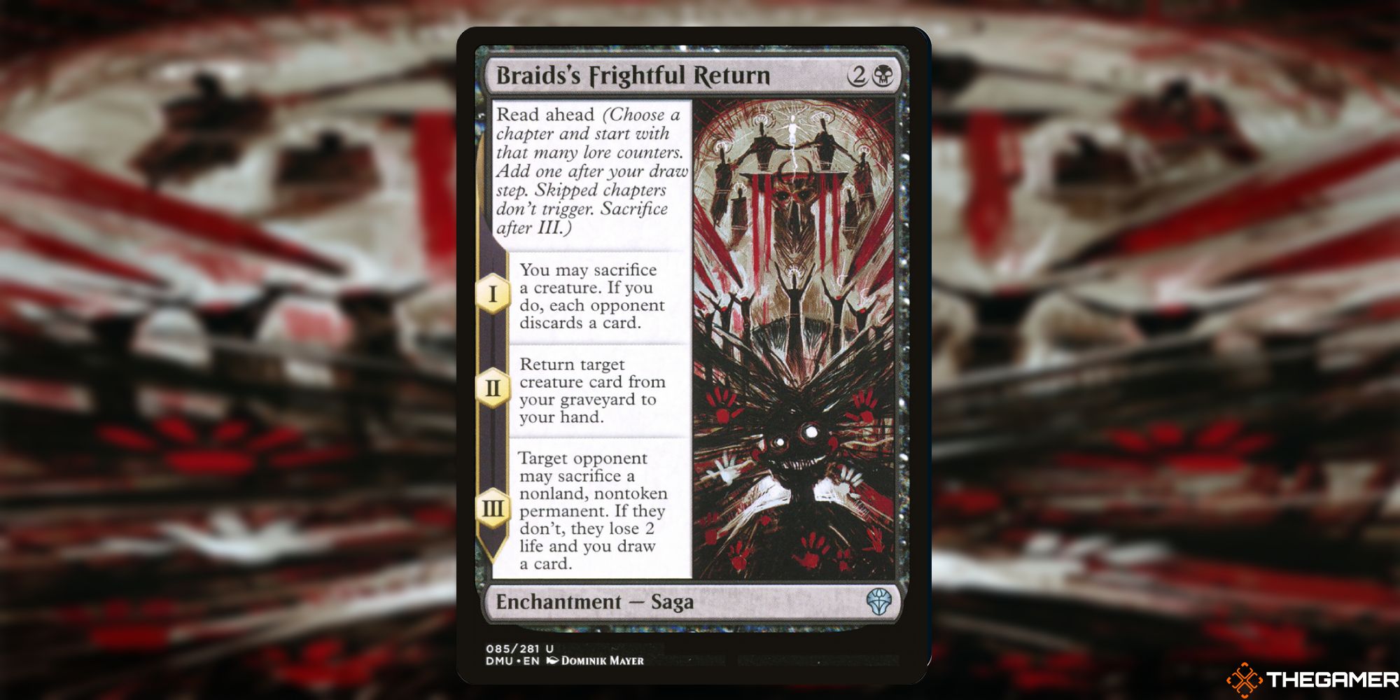 The card Braids's Frightful Return from Magic: The Gathering.