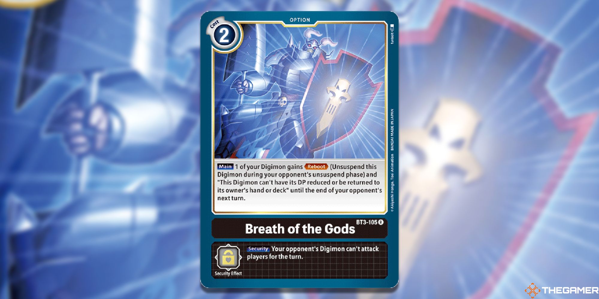 breath of the gods full card art from Digimon Card Game