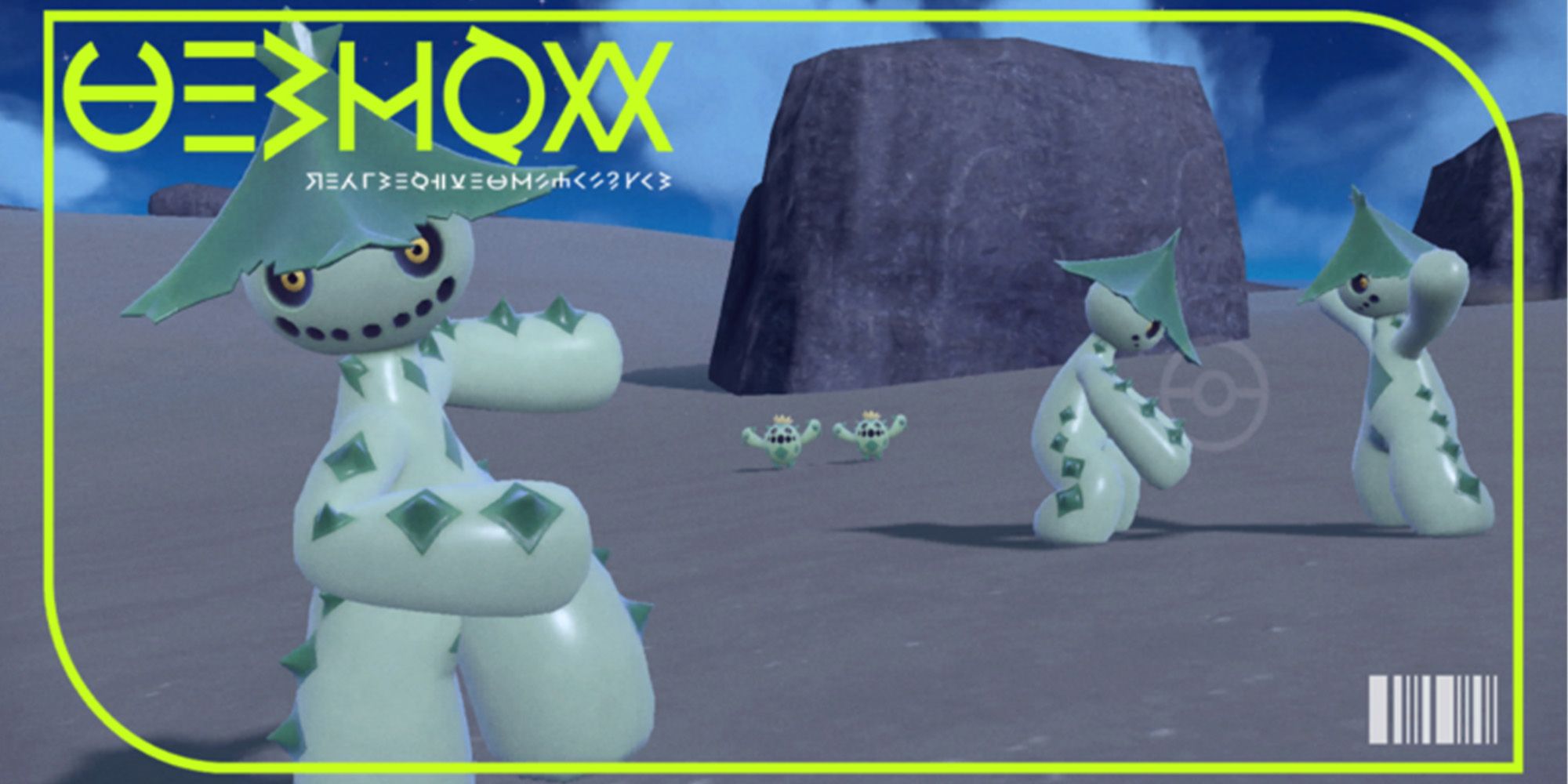 Cacturne  Pokedex picture from Pokemon Scarlet and Violet