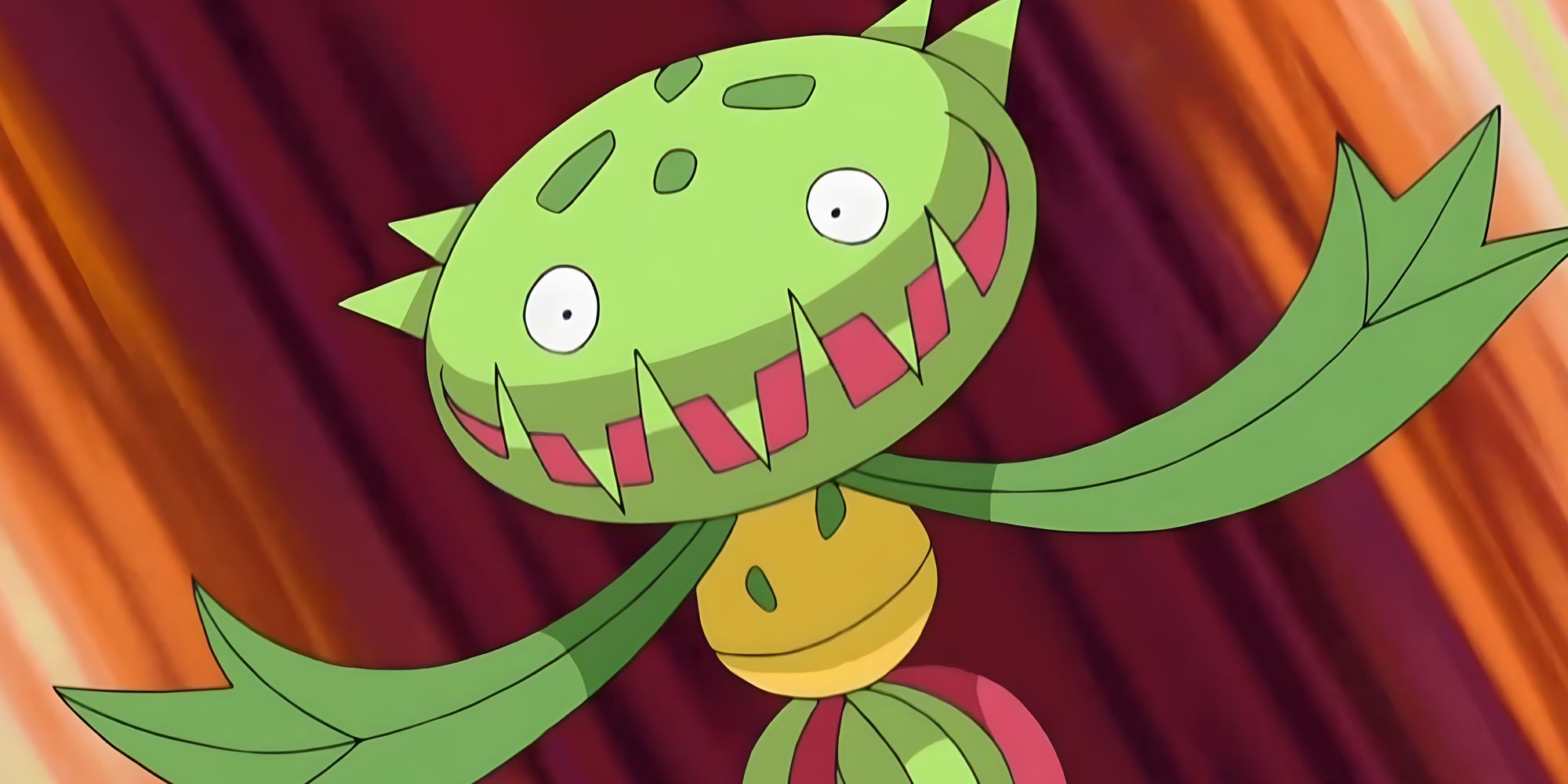 Carnivine, a large venus fly trap Pokemon.
