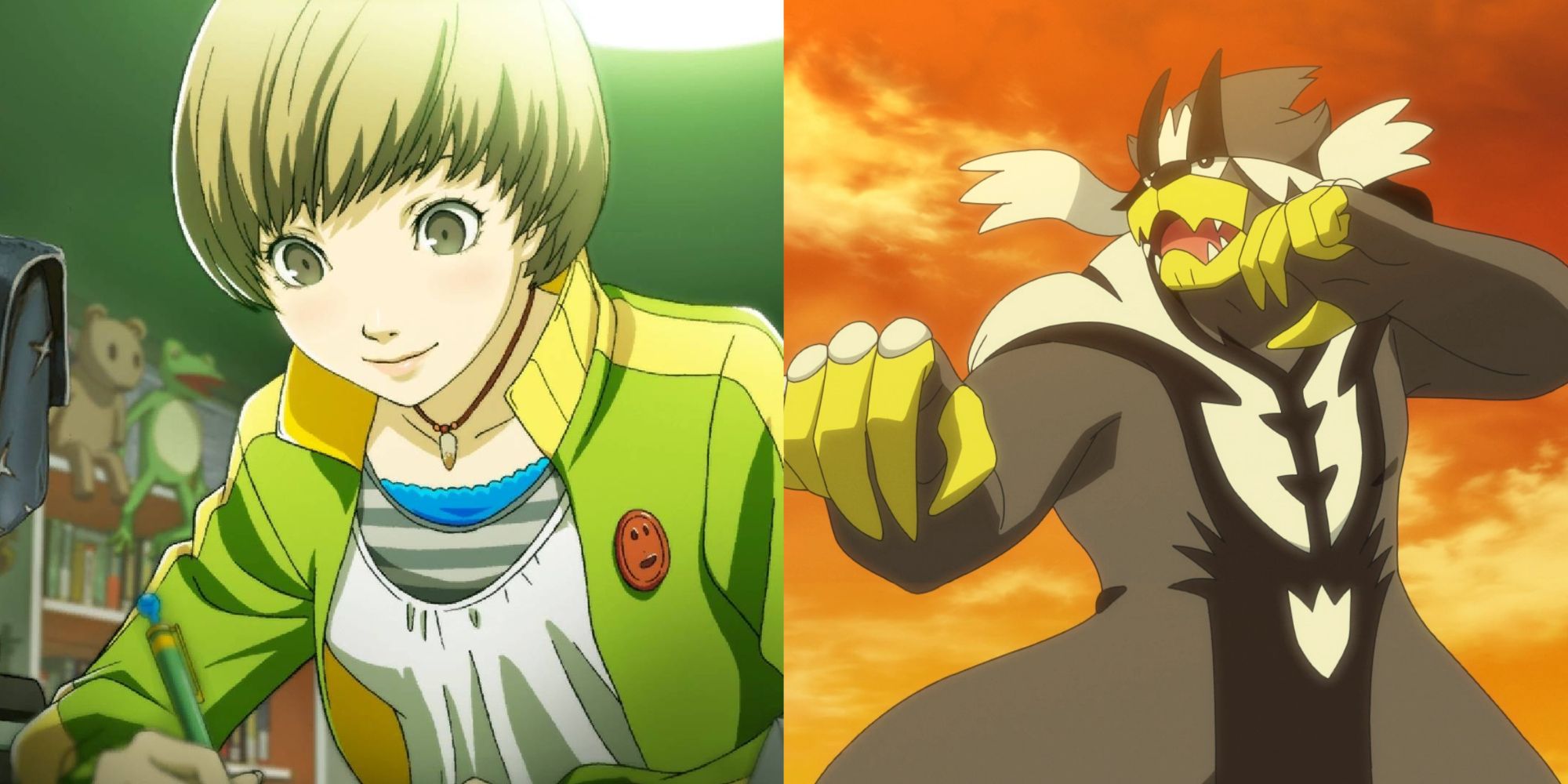 Persona 4: Chie And Her Partner Urshifu