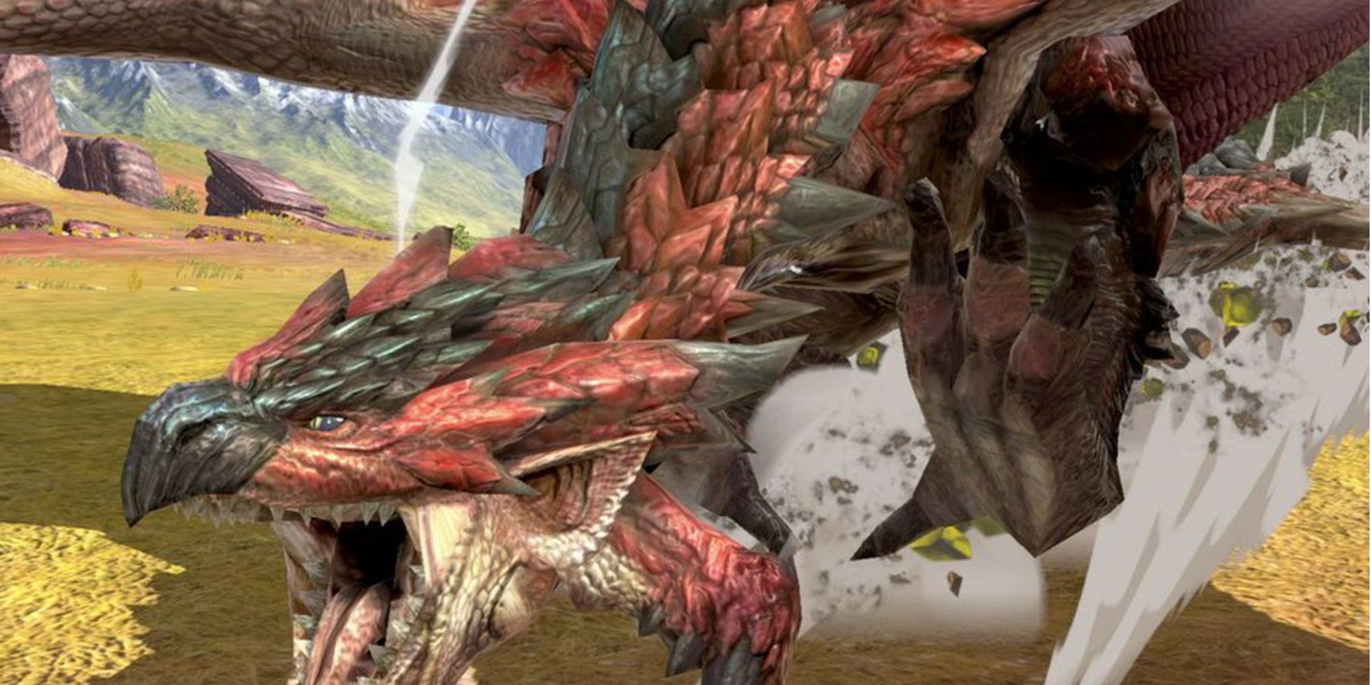 Super Smash Bros Ultimate: Rathalos Landing After Flight
