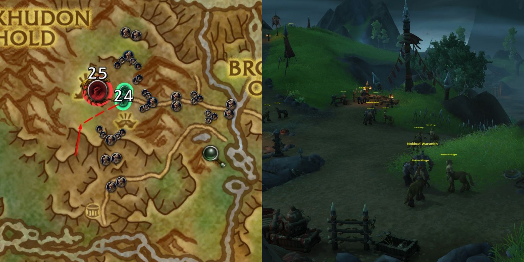 World Of Warcraft Dragonflight Nokhud Offensive Balakar Khan Trash Map And Hold