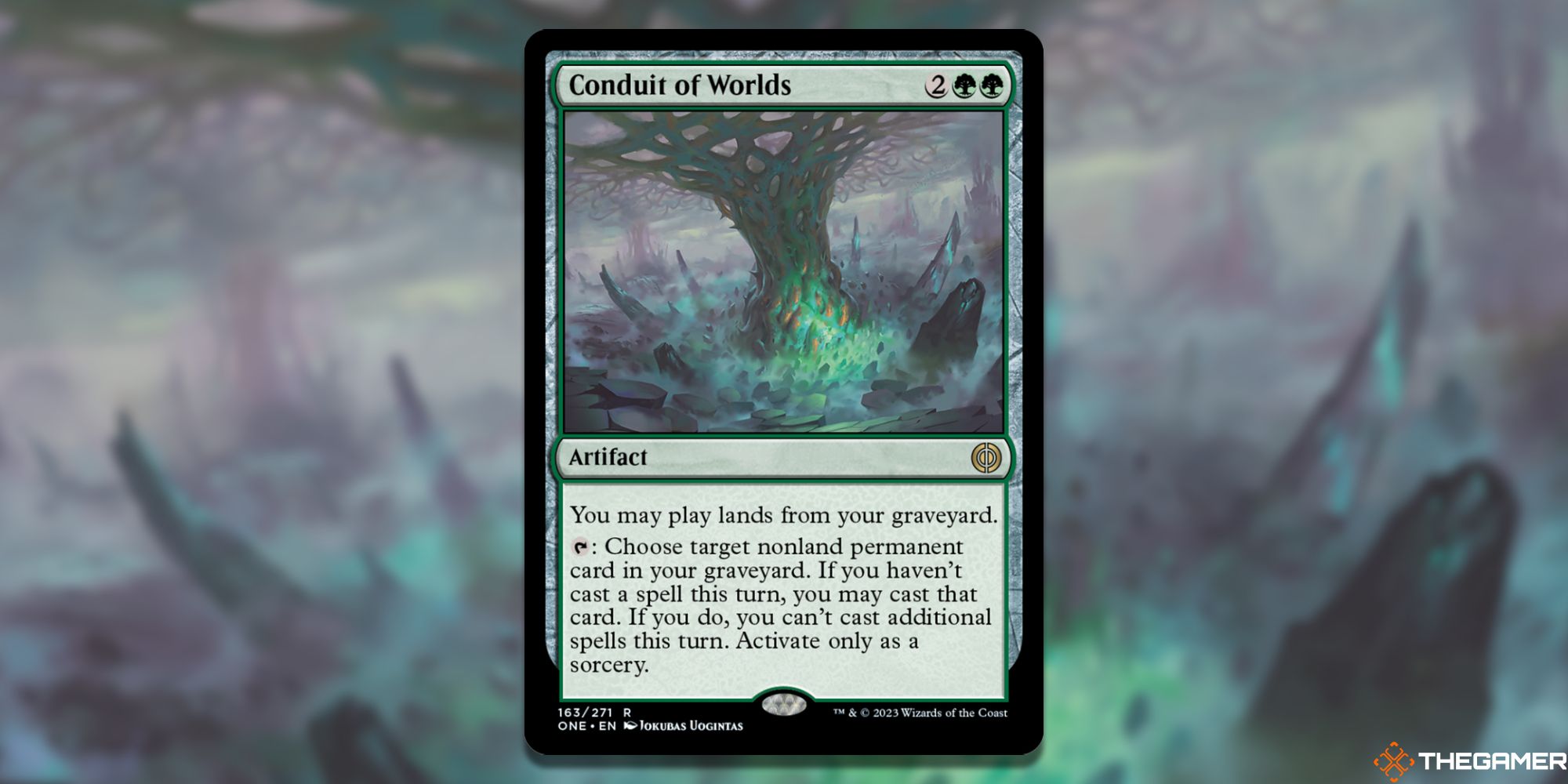 The card Conduit Of Worlds from Magic: The Gathering.