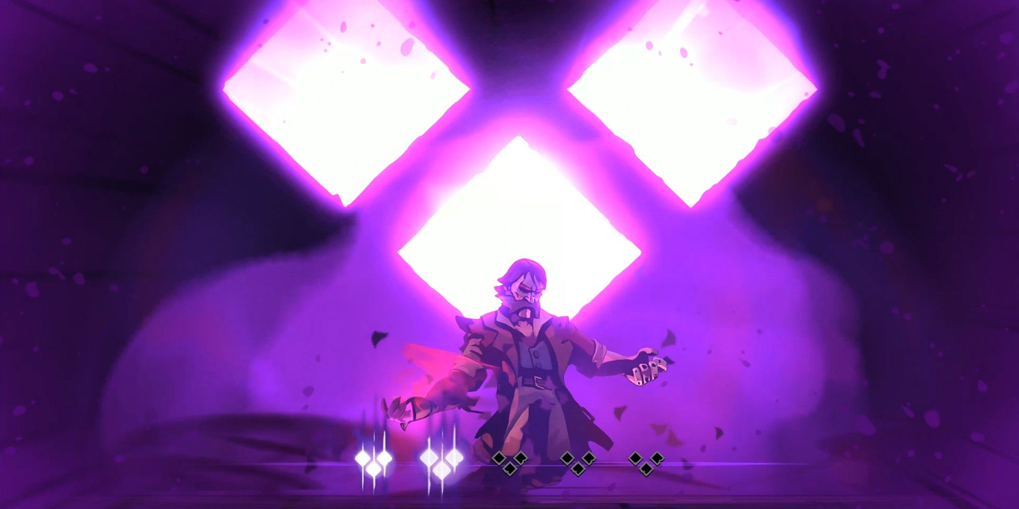 Curse Of The Dead Gods Curse Takes Over Gameplay image with the character tapping the proper buttons