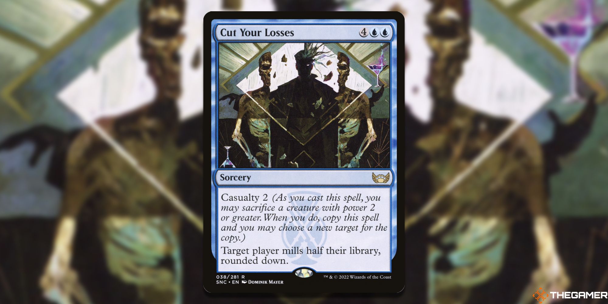 The card Cut your Losses from Magic: the Gathering.