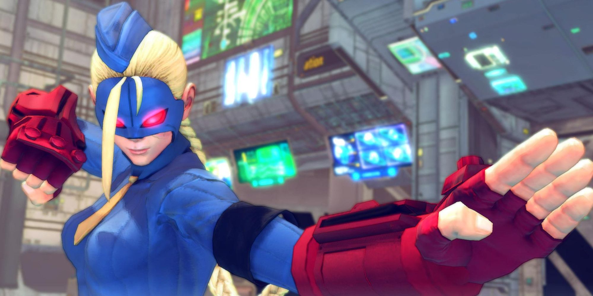 Decapre's intro in Ultra Street Fighter 4
