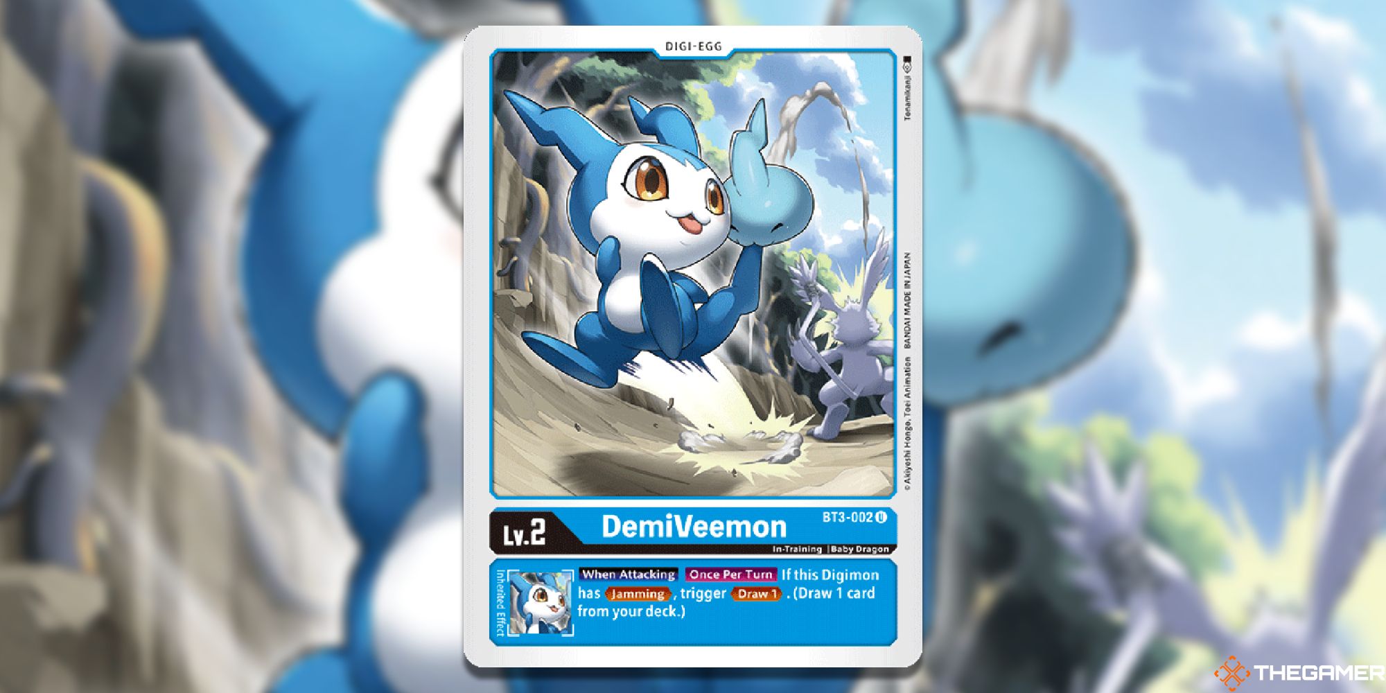 demiveemon digimon card game bt3