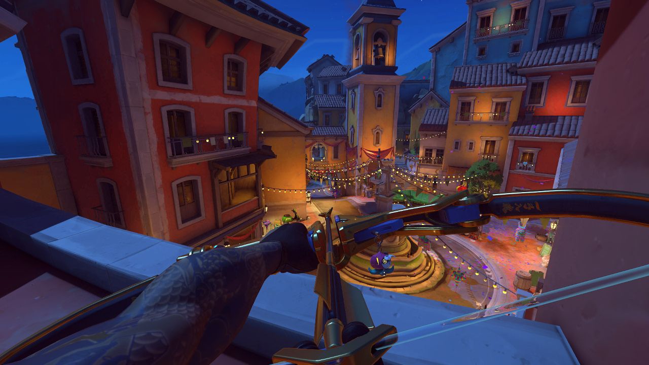 Hanzo On Dorado Gate From Overwatch 2
