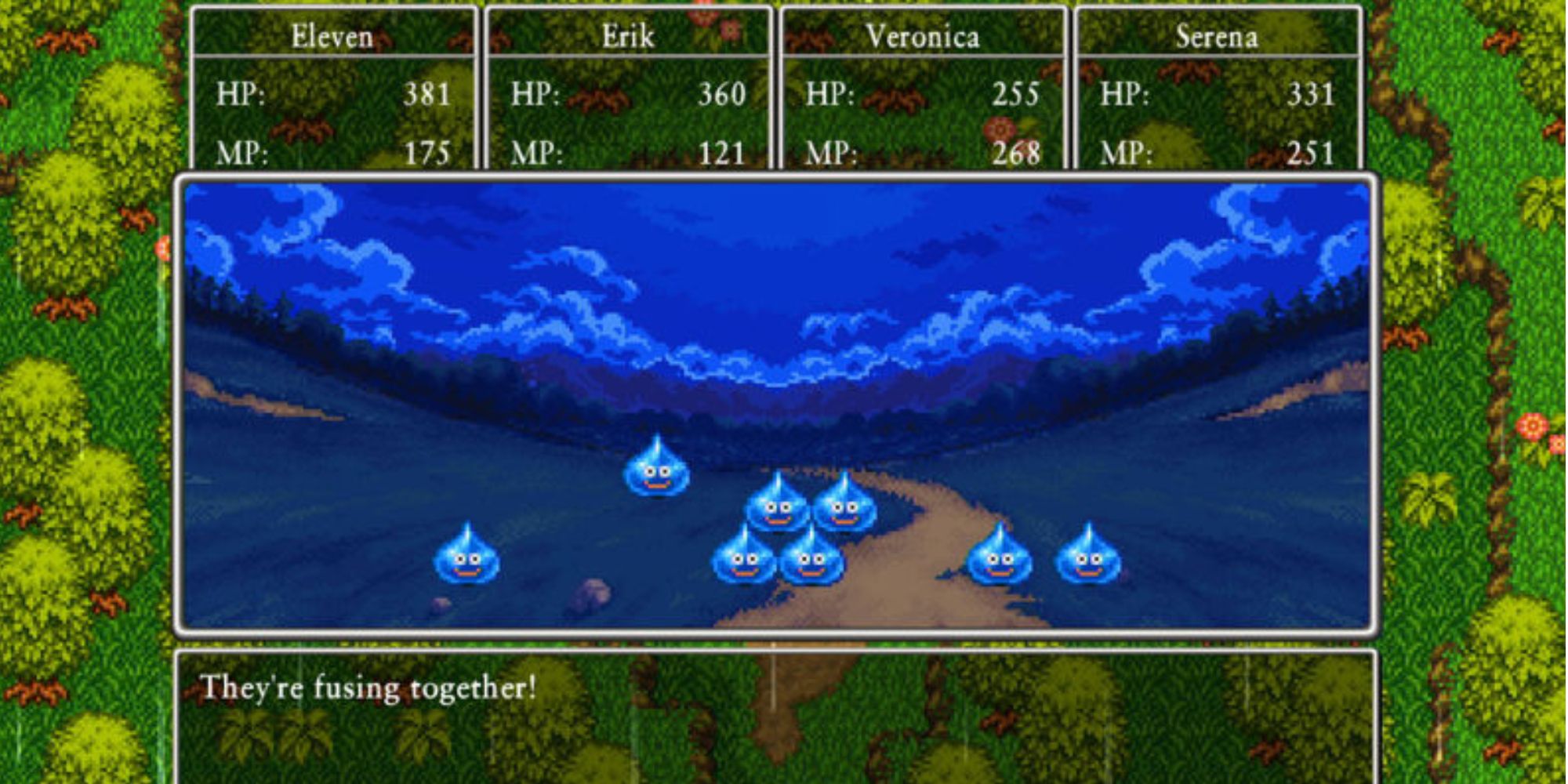 dq 11 retro mode encounter