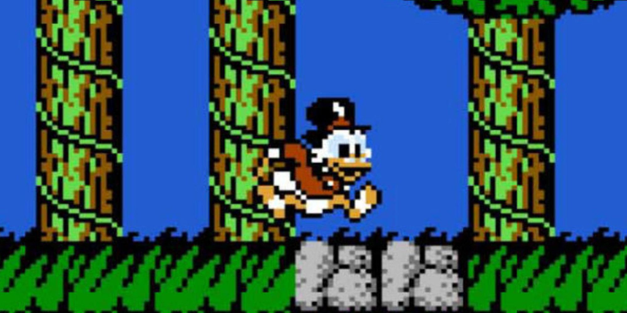 Scrooge McDuck in DuckTales for NES