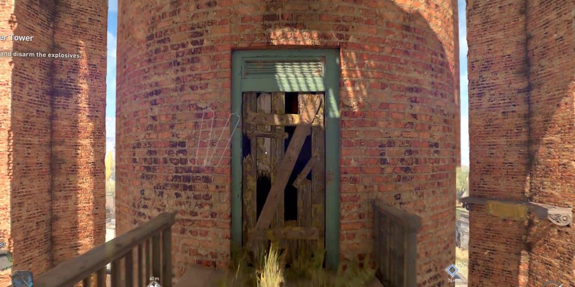 Dying Light 2 Water Tower Quest Wooden Door that leads to the second Explosive Charges.