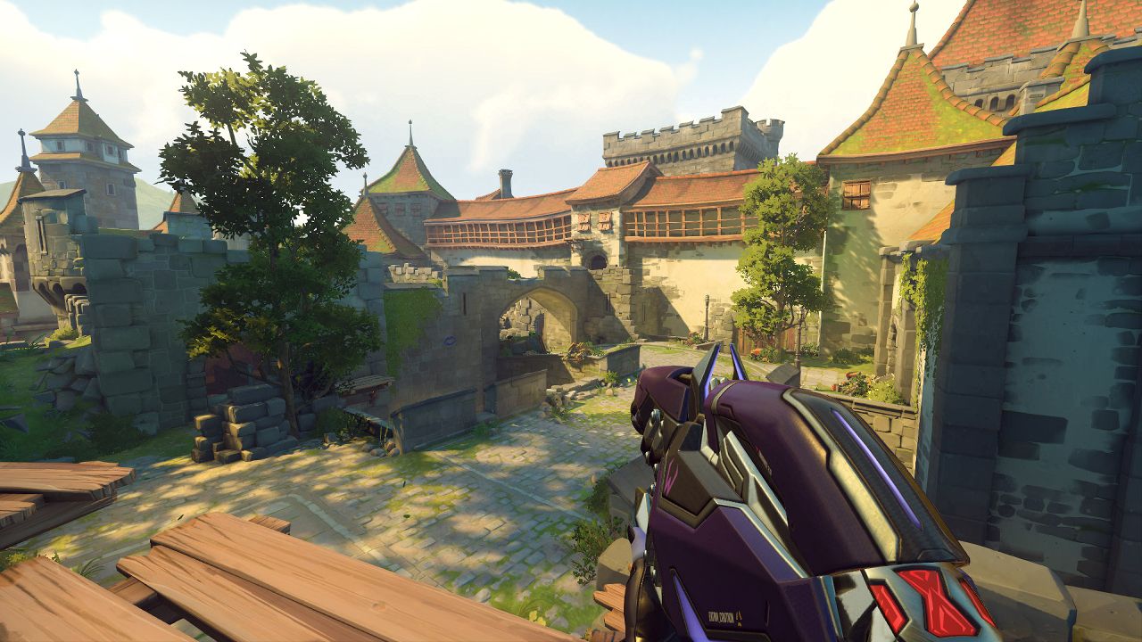 Widowmaker On Checkpoint B On Eichenwalde In Overwatch 2