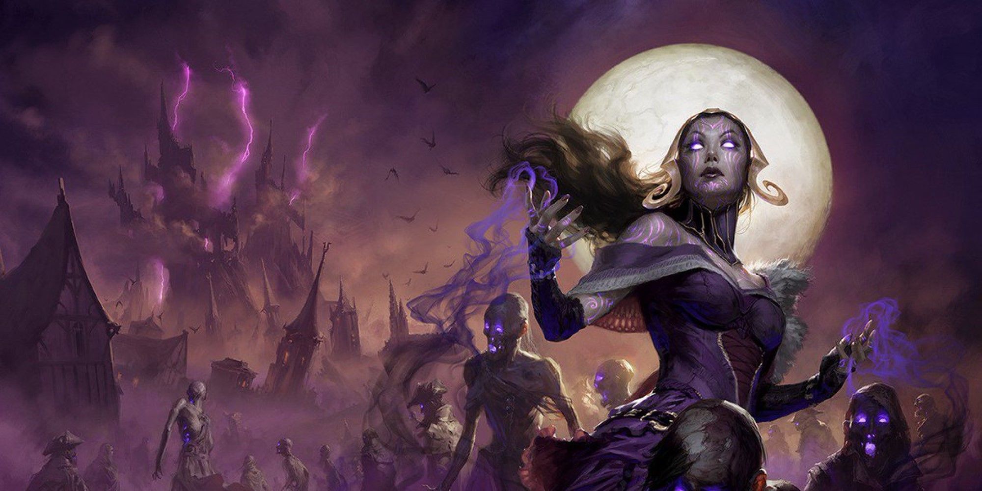 Key Art for the expansion Eldritch Moon from Magic: The Gathering.